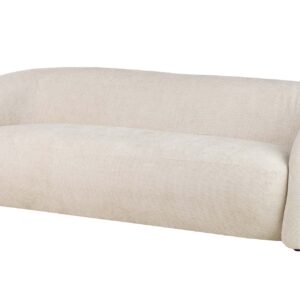 SOFA CHENILLA BEIGE BLOSSOM 200x89x61 CM