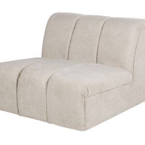 SOFA MODULAR BEIGE CHENILLA 92x97x71 CM