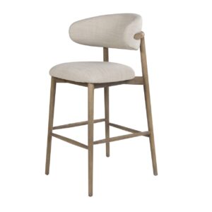 TABURETE BAR FRESNO BEIGE 59x58x107 CM