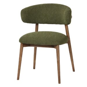 SILLA MADERA FRESNO VERDE 59x56x80 CM