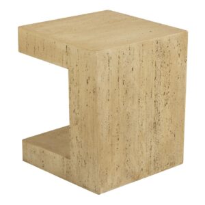 MESA AUXILIAR / TABURETE MARRON 39x39x46 CM