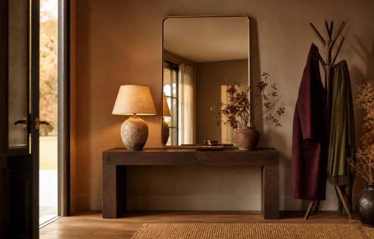 Ideas para decorar el recibidor este otoño 2026