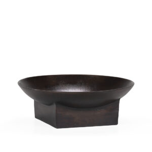 Bowl 38x38x13 Metal -- Dorado Antique