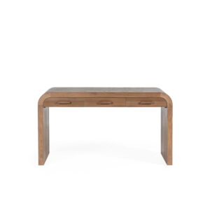 Escritorio 140x70x77 Madera de Olmo -- Marrón