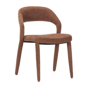 Silla 59x55x80 Tela -- Terracota