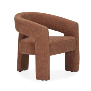 Silla 61x69x71 Tela -- Terracota