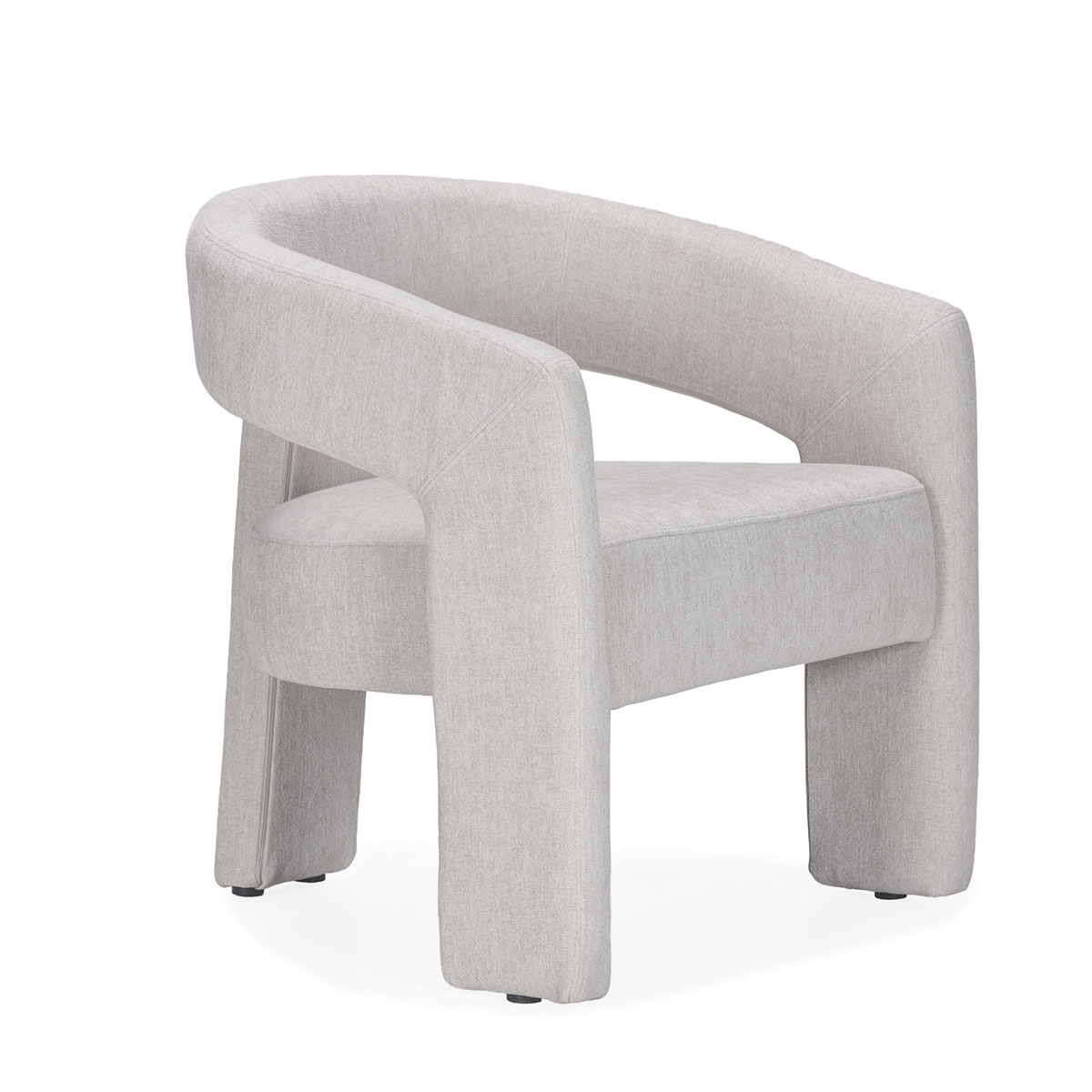 Sillón 61x69x71 Tela -- Gris