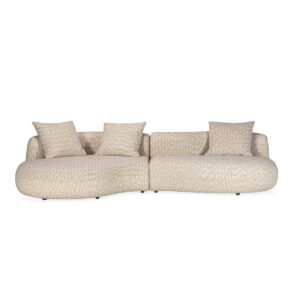 Sofá 330x152x73 Tela -- Beige