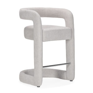 Taburete 52x59x85 Tela -- Gris